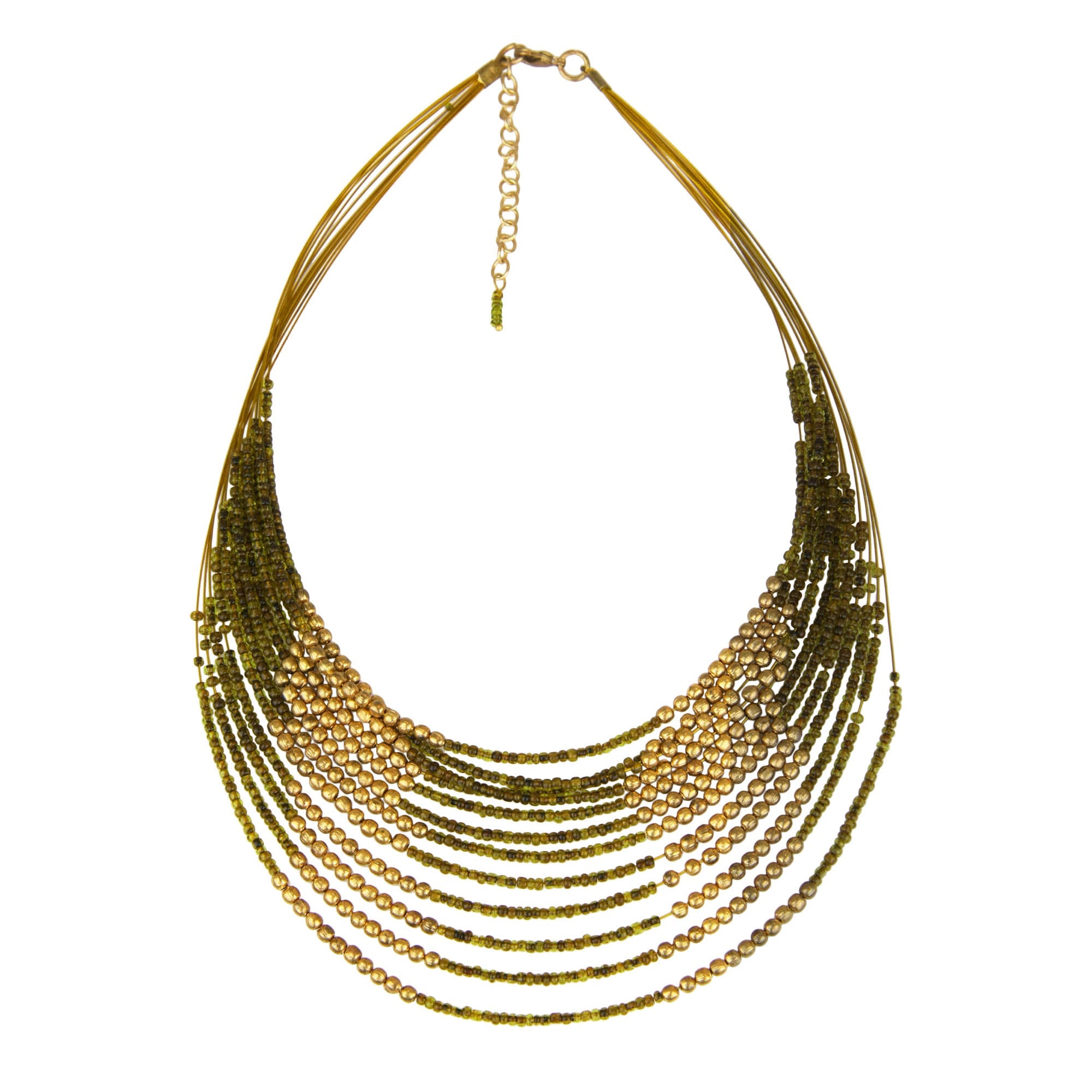 Sparkling Strands Necklace - Aaria Tees Aaria Tees