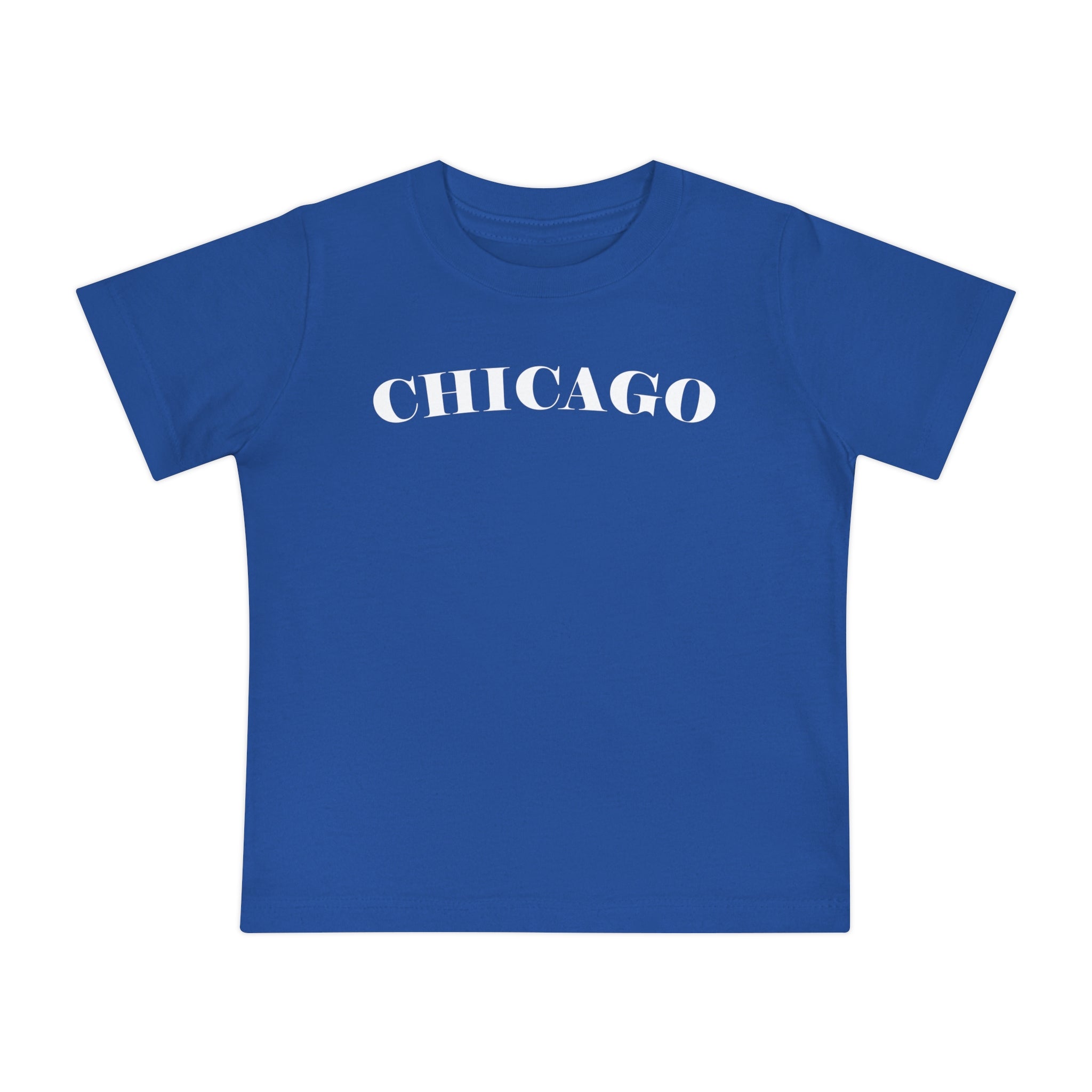 Mystery Noir Chicago Skyline Sunset Unisex Baby Short Sleeve T-Shirt - Aaria Tees Aaria Tees