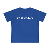 Mystery Noir Chicago Skyline Sunset Unisex Baby Short Sleeve T-Shirt - Aaria Tees Aaria Tees