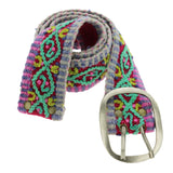 Peruvian Edge Embroidered Belt - Aaria Tees Aaria Tees