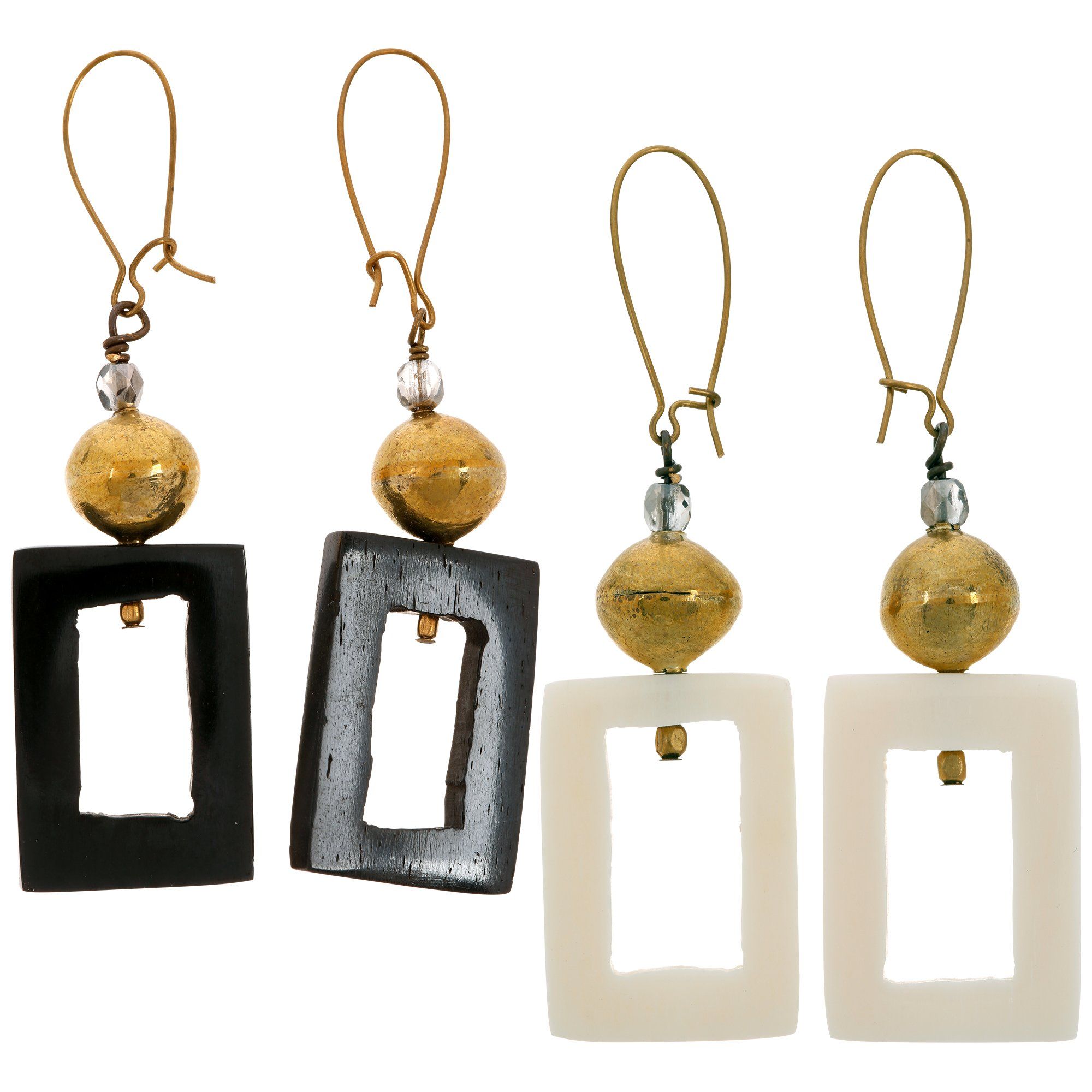 Sasa Look Through Earrings - Aaria Tees Aaria Tees