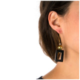 Sasa Look Through Earrings - Aaria Tees Aaria Tees