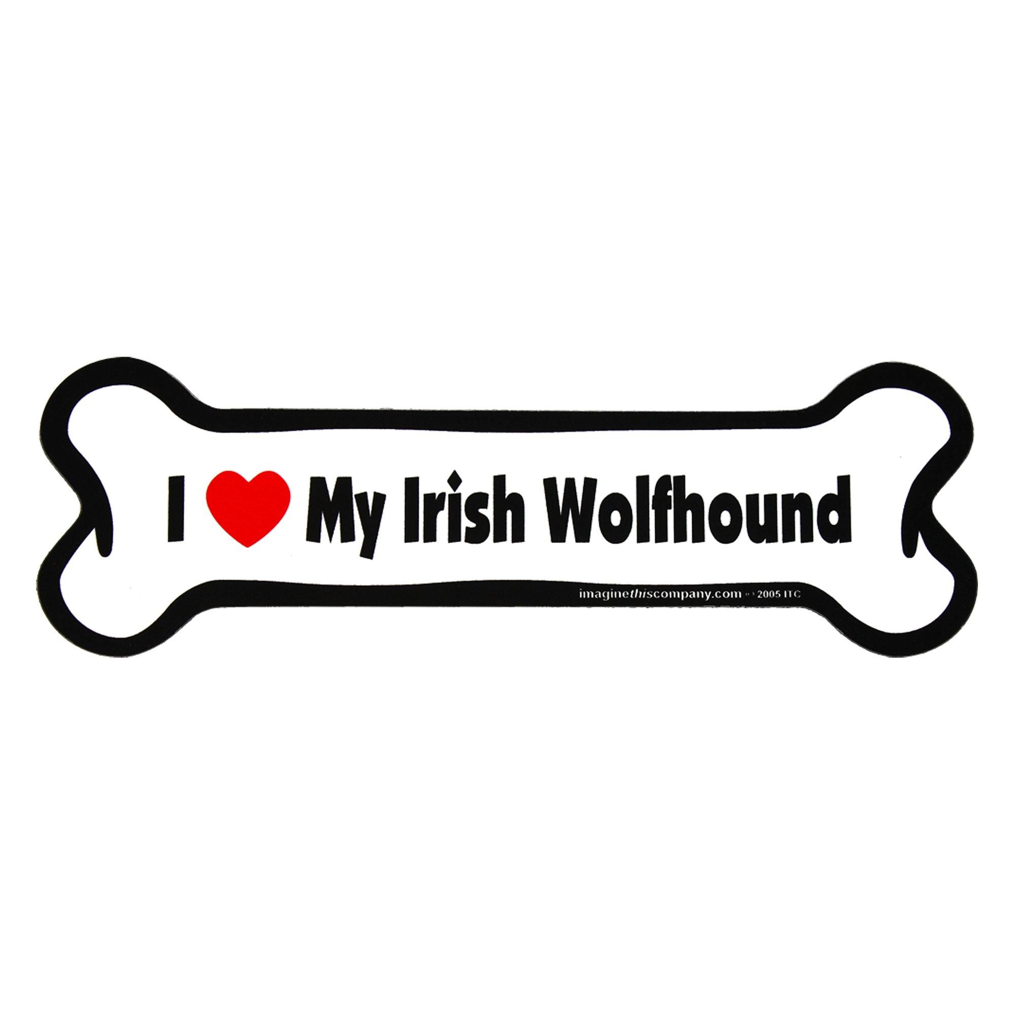I Love My Dog Car Magnet: Breeds A - K - Aaria Tees Aaria Tees