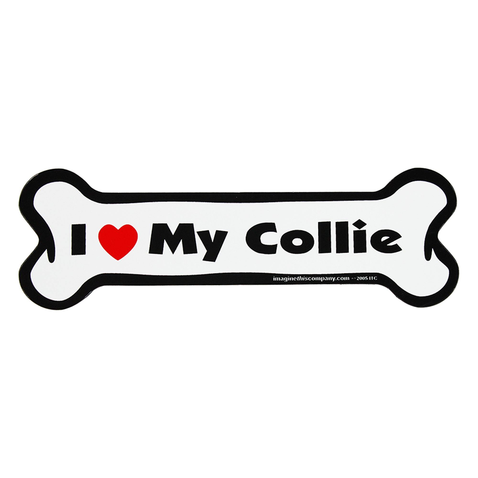 I Love My Dog Car Magnet: Breeds A - K - Aaria Tees Aaria Tees