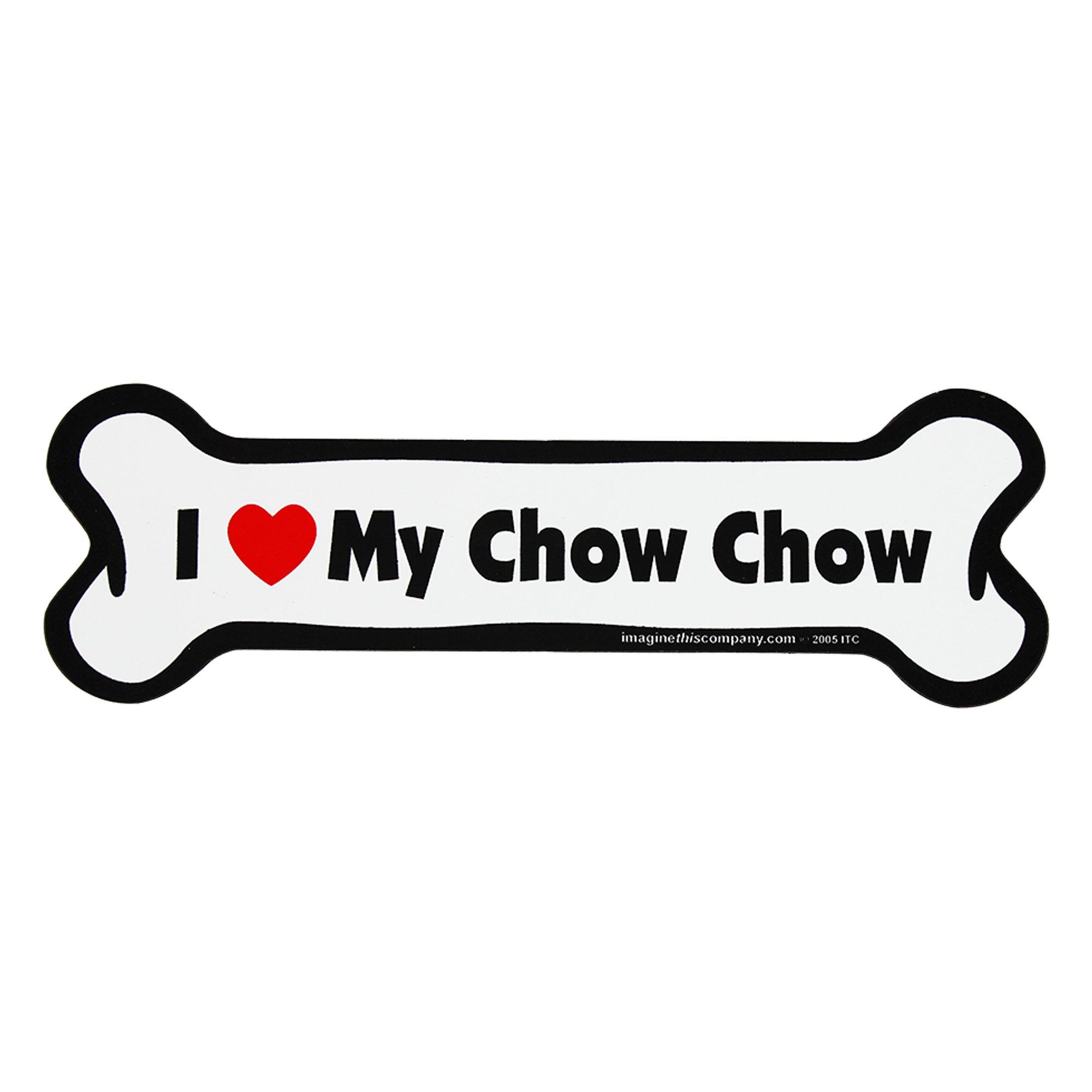 I Love My Dog Car Magnet: Breeds A - K - Aaria Tees Aaria Tees