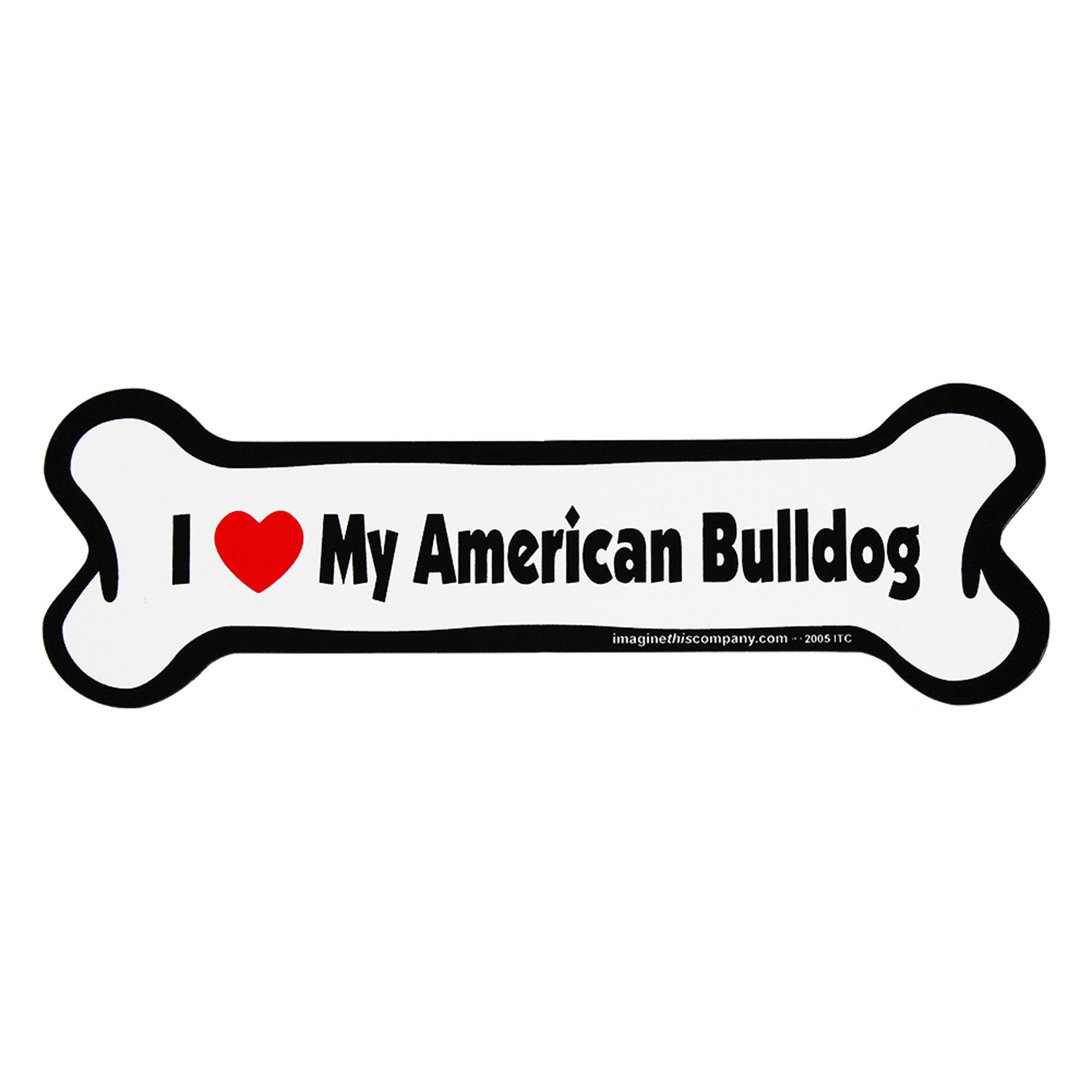 I Love My Dog Car Magnet: Breeds A - K - Aaria Tees Aaria Tees