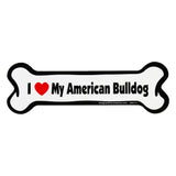 I Love My Dog Car Magnet: Breeds A - K - Aaria Tees Aaria Tees