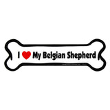 I Love My Dog Car Magnet: Breeds A - K - Aaria Tees Aaria Tees