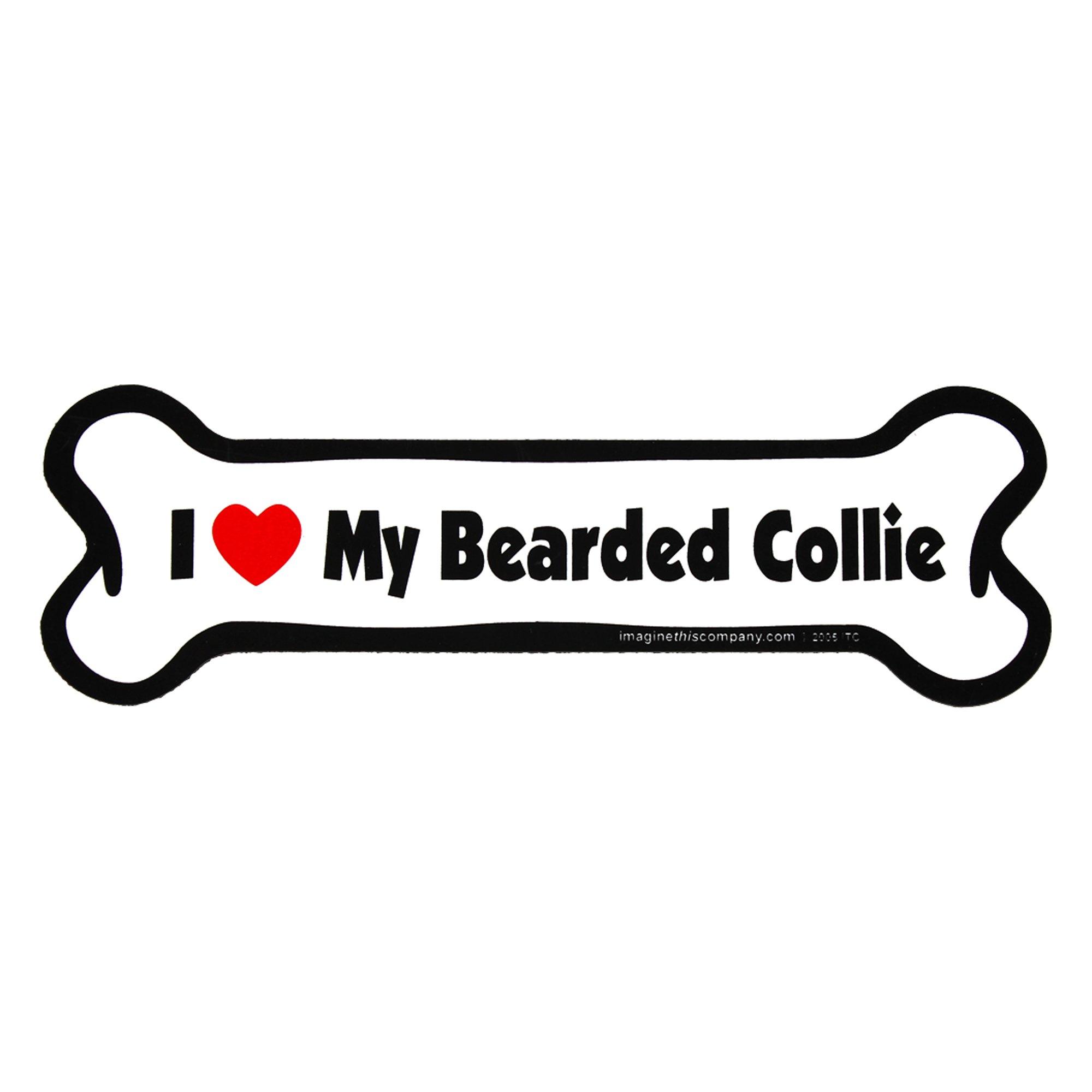 I Love My Dog Car Magnet: Breeds A - K - Aaria Tees Aaria Tees