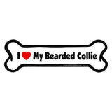 I Love My Dog Car Magnet: Breeds A - K - Aaria Tees Aaria Tees