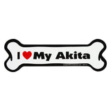 I Love My Dog Car Magnet: Breeds A - K - Aaria Tees Aaria Tees