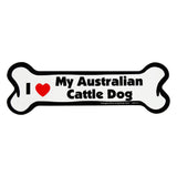 I Love My Dog Car Magnet: Breeds A - K - Aaria Tees Aaria Tees