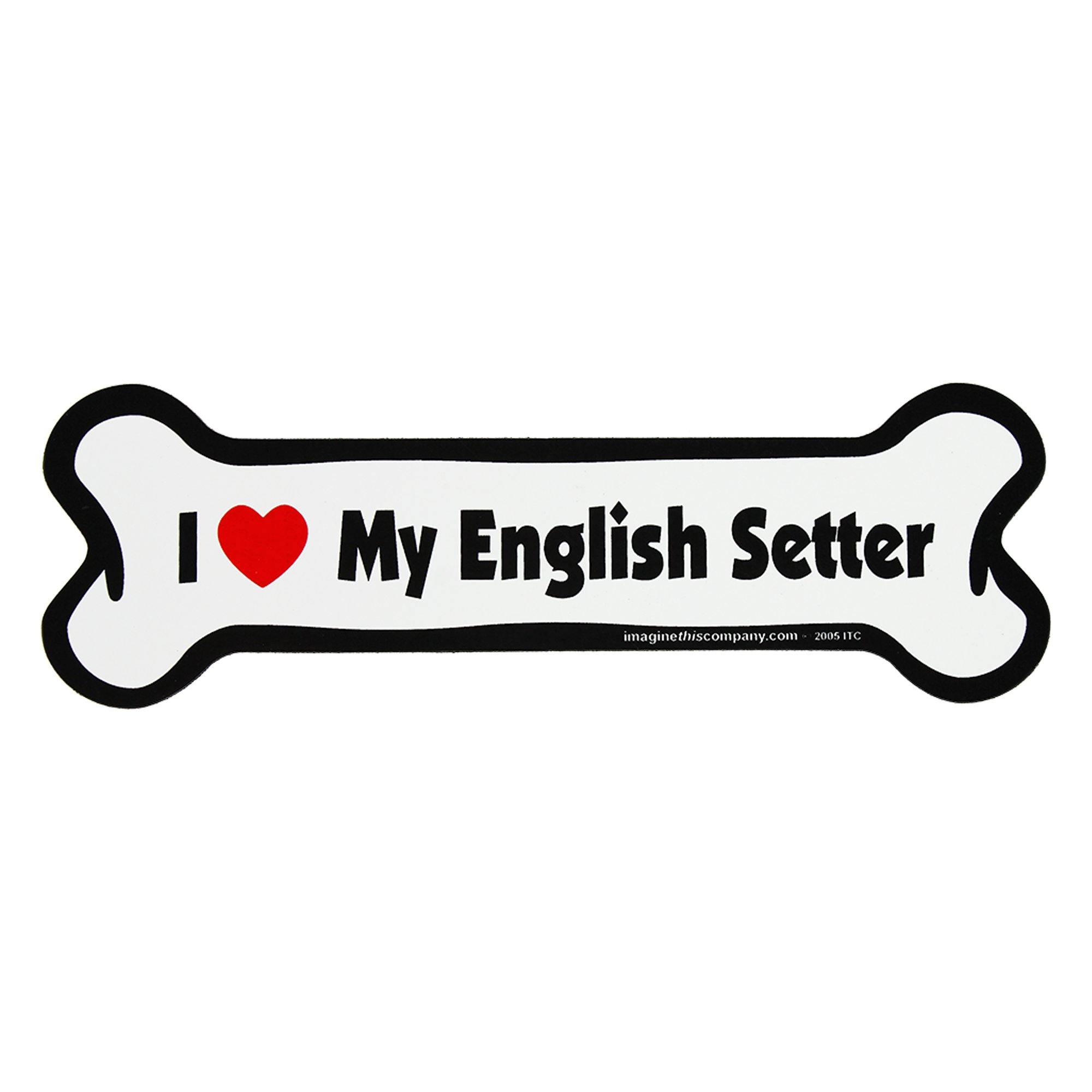 I Love My Dog Car Magnet: Breeds A - K - Aaria Tees Aaria Tees