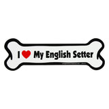 I Love My Dog Car Magnet: Breeds A - K - Aaria Tees Aaria Tees
