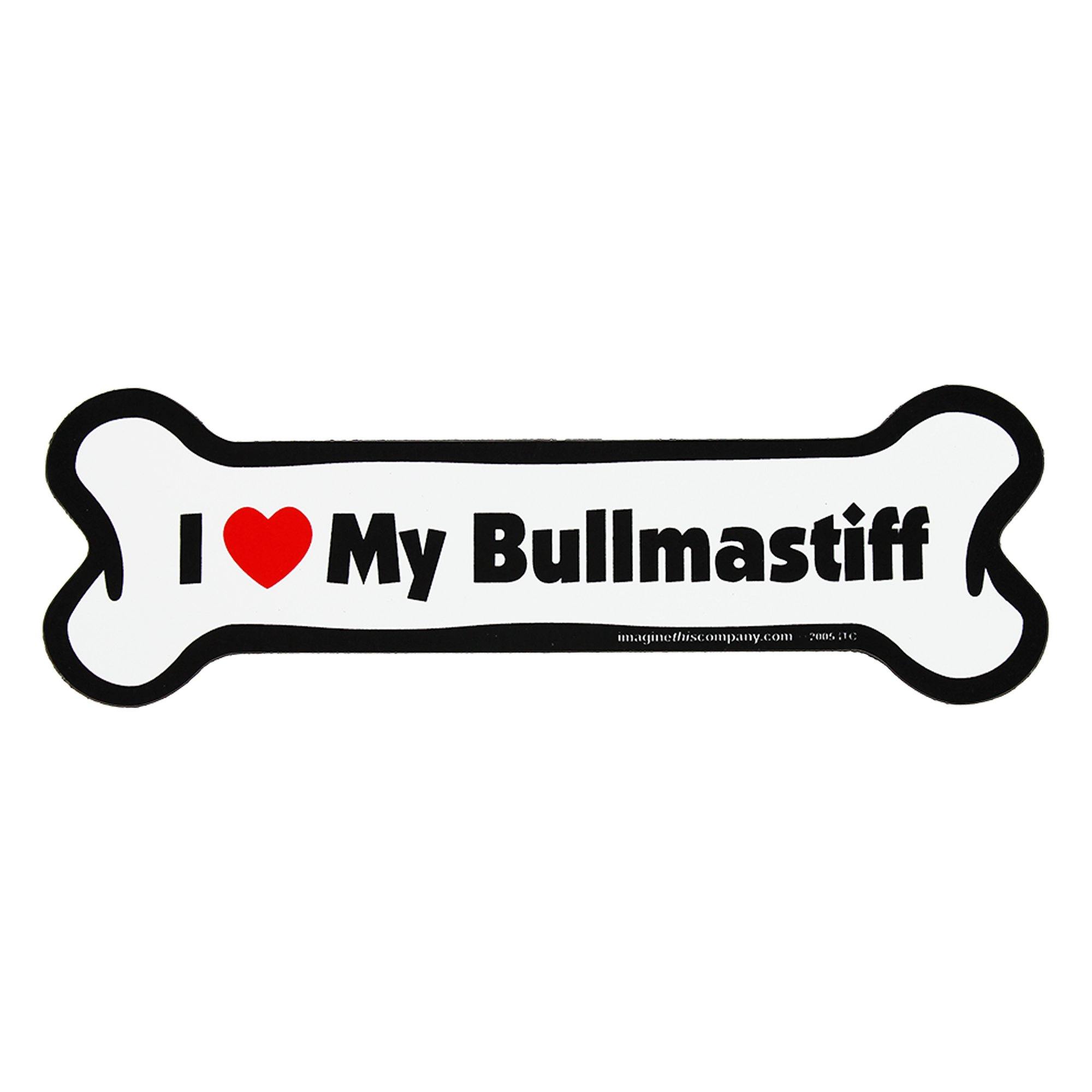 I Love My Dog Car Magnet: Breeds A - K - Aaria Tees Aaria Tees