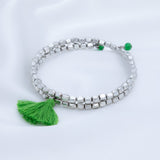 Taj Tassel Metal Bead Bracelet - Aaria Tees Aaria Tees