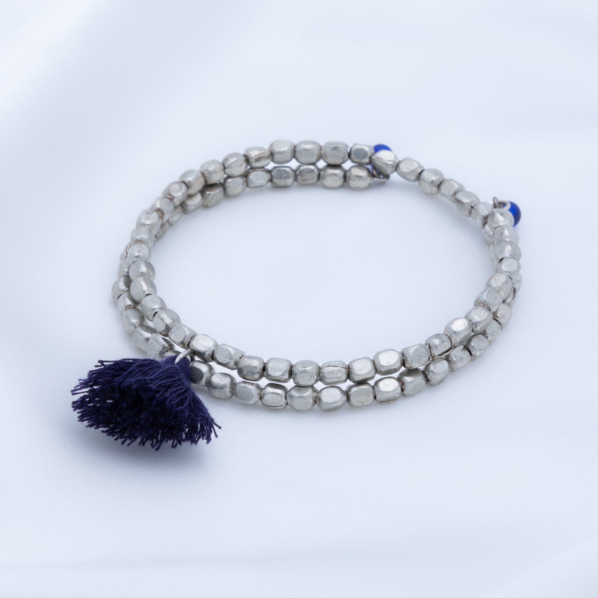 Taj Tassel Metal Bead Bracelet - Aaria Tees Aaria Tees