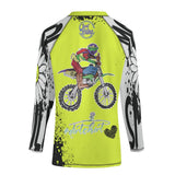 More Smile #dirtshirt Long Sleeve Dirt Bike Riding Shirt | Youth Motocross Tee - Aaria Tees Aaria Tees
