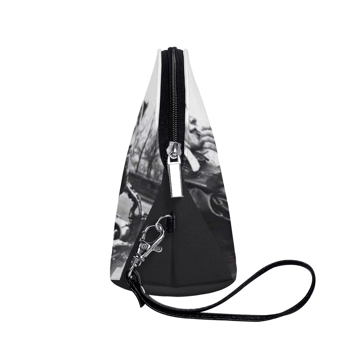 Motorcycle Babes Cosmetic Bag | Bold Biker Style Makeup & Travel Organizer - Aaria Tees Aaria Tees