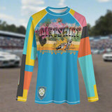Dirt Bike Slide #dirtshirt Ladies Long Sleeve Riding Shirt | Women's Motocross Tee - Aaria Tees Aaria Tees