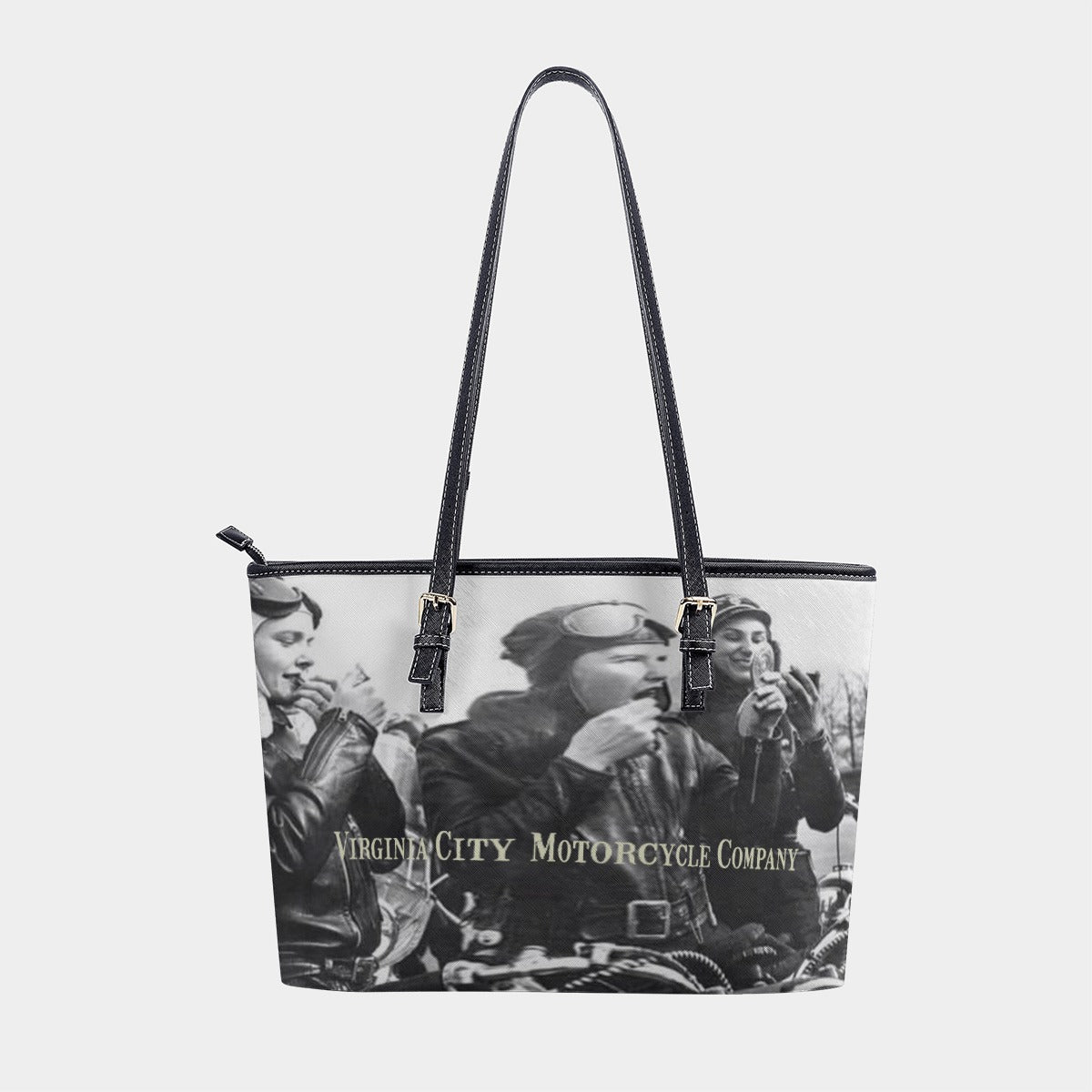 Lipstick Ladies Premium Tote Bag | Women's Motorcycle Tote - Aaria Tees