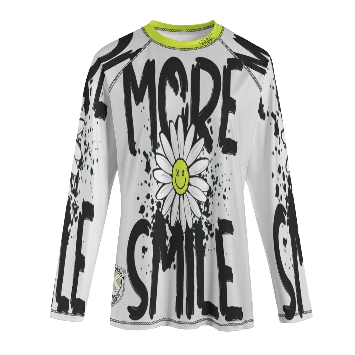 More Smile #dirtshirt Long Sleeve Dirt Bike Riding Shirt | Youth Motocross Tee - Aaria Tees Aaria Tees