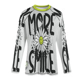 More Smile #dirtshirt Long Sleeve Dirt Bike Riding Shirt | Youth Motocross Tee - Aaria Tees Aaria Tees