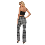 I Tell My Evil Where to Fly | Women's Flared Pants | Motorcycle Apparel - Aaria Tees Aaria Tees