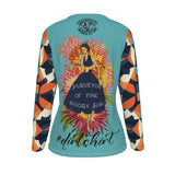 Tandalaya Lipschitz Inc. #dirtshirt Long Sleeve T-Shirt | 100% Cotton | Women's Dirt Bike Tee - Aaria Tees Aaria Tees