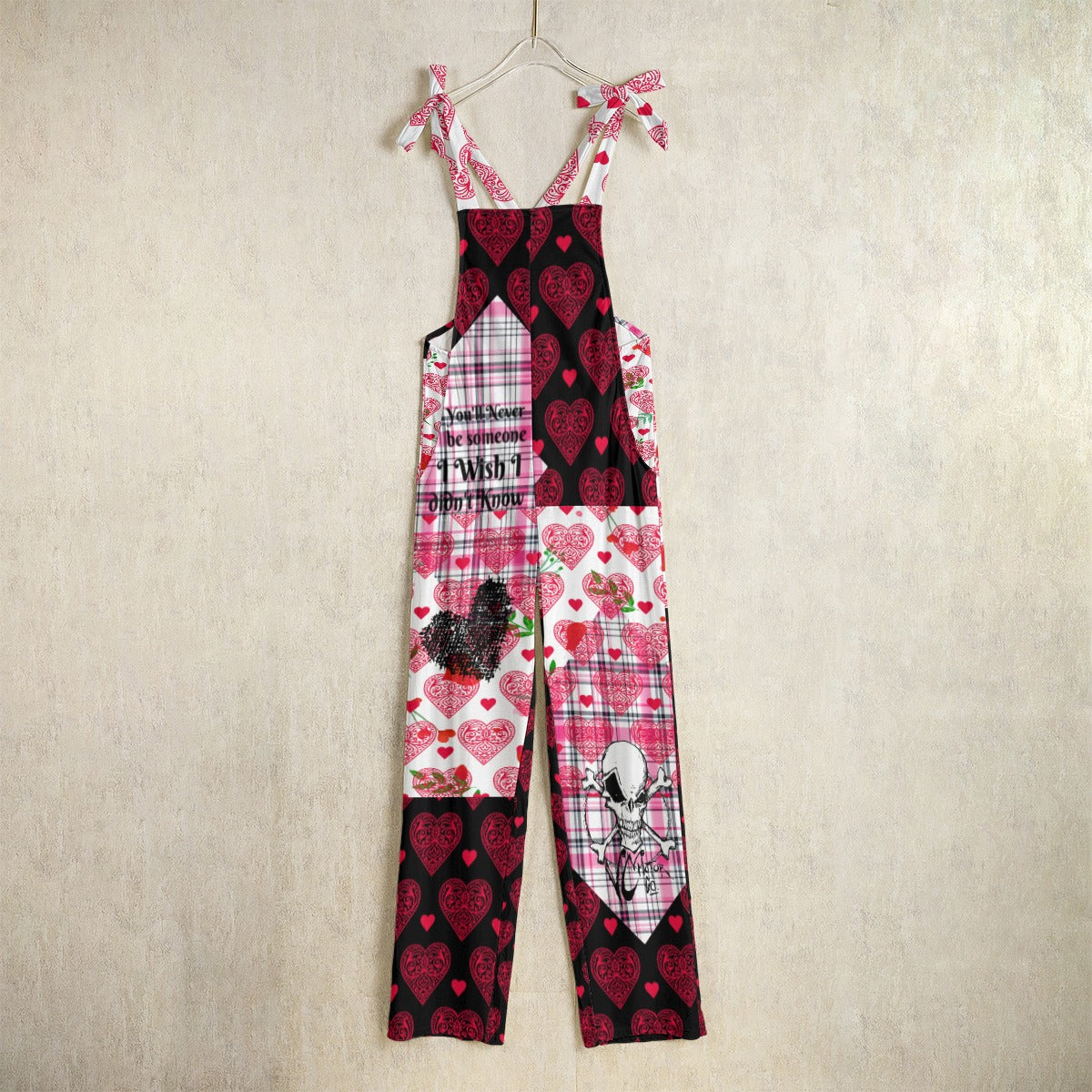 You'll never be | Women's Valentine Jumpsuit - Aaria Tees Aaria Tees