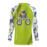 Just Riding #dirtshirt Long Sleeve Motocross Shirt | Dirt Bike Tee - Aaria Tees Aaria Tees