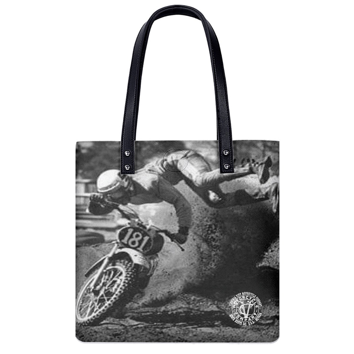 Dirt Bike #181 Waterproof Tote | VC Motorcycle Co. - Aaria Tees