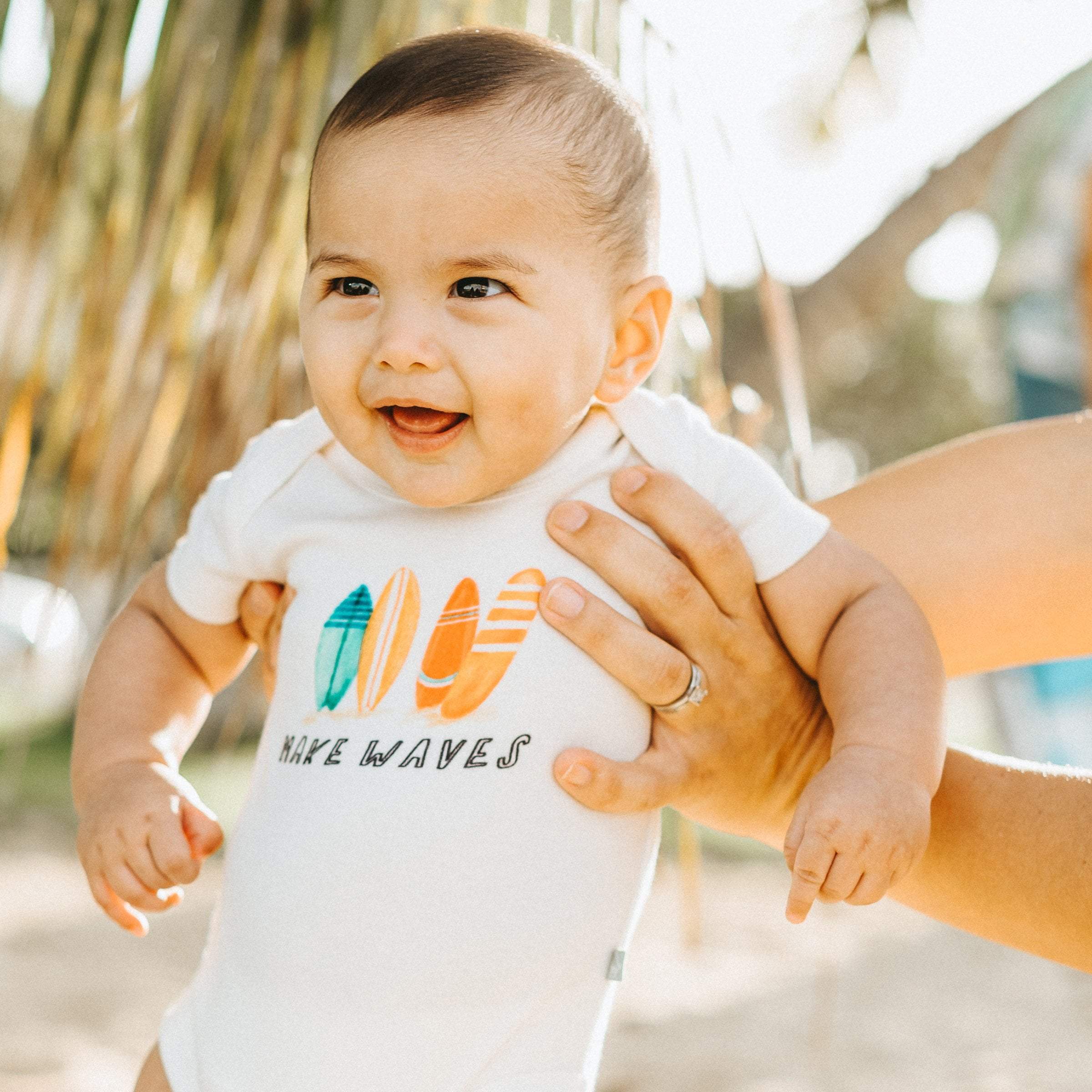 graphic bodysuit | make waves - Aaria Tees Aaria Tees