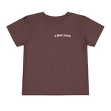 Mystery Noir Chicago Skyline Sunset Unisex Toddler Short Sleeve Tee - Aaria Tees Aaria Tees