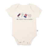 graphic bodysuit | my first 4th of july - Aaria Tees Aaria Tees