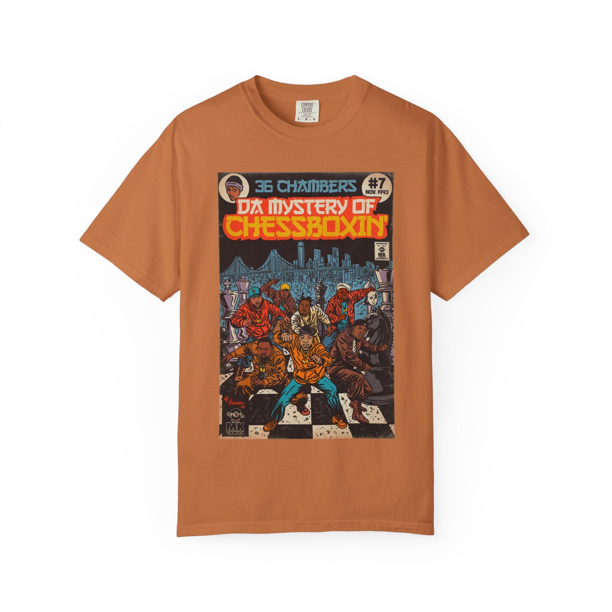 Da Mystery of Chessboxin - Unisex Comfort Colors T-shirt | Hip Hop Graphic Cotton Oversized Streetwear Tee - Aaria Tees Aaria Tees