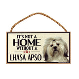 It's Not a Home Without a Dog Sign - Aaria Tees Aaria Tees