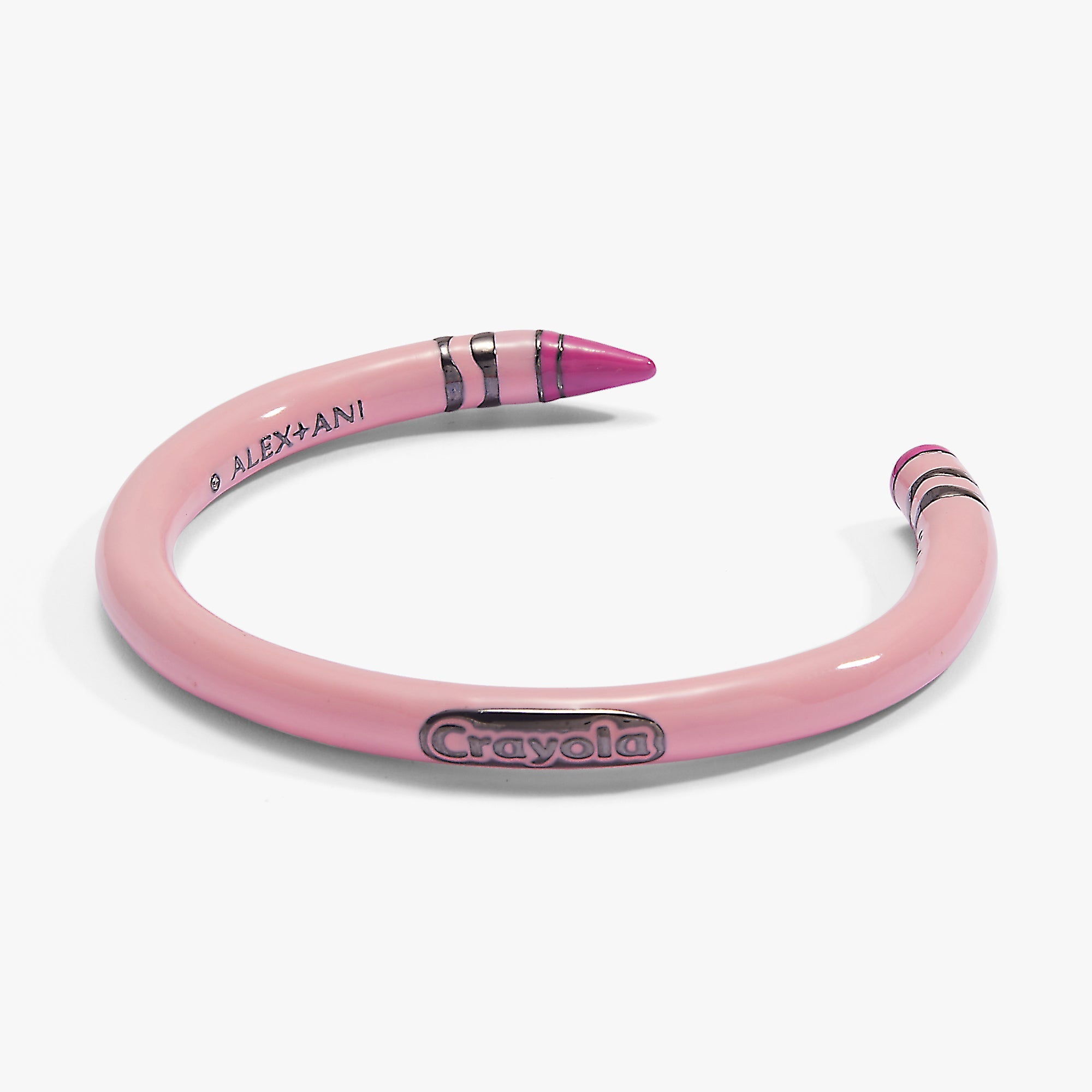 Crayola Tickle Me Pink Crayon Cuff - Aaria Tees Aaria Tees