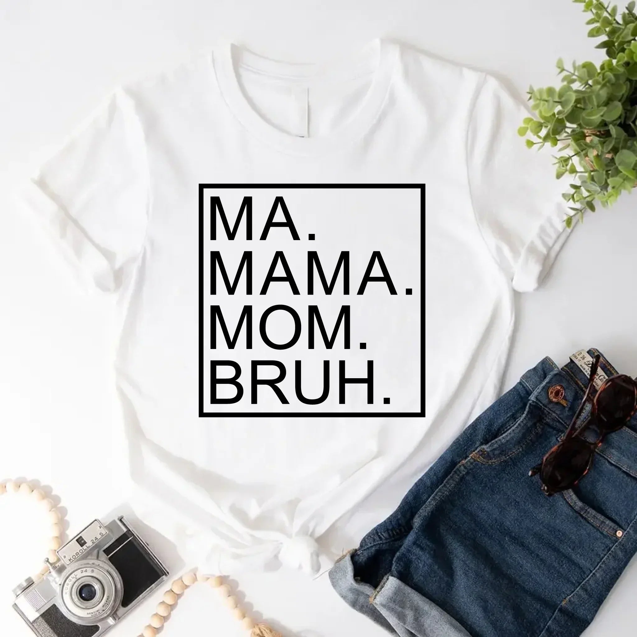 Ma Mama Mom Bruh T-Shirt – Funny Mom Sweatshirt Mother's Day Gift - Aaria Tees Aaria Tees