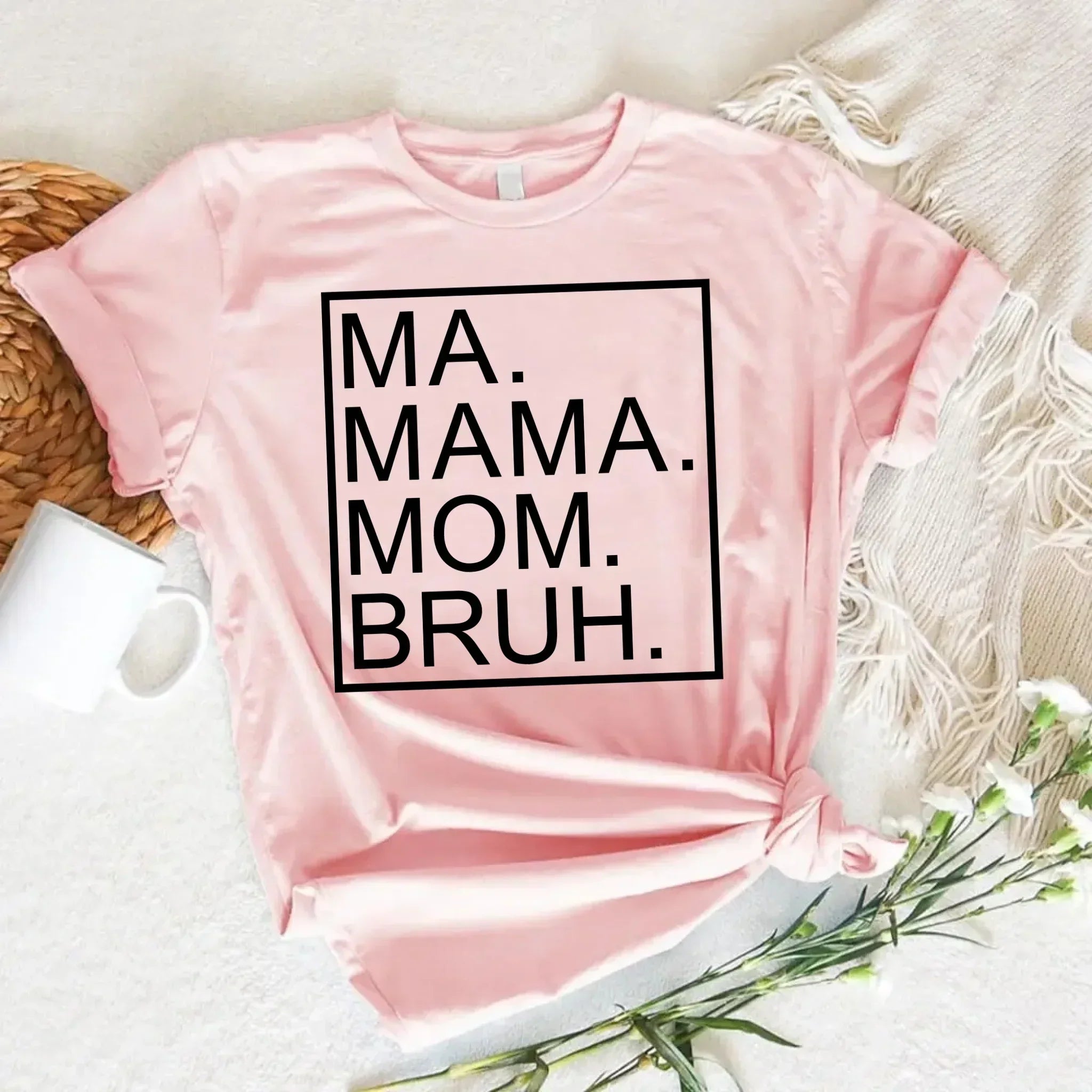 Ma Mama Mom Bruh T-Shirt – Funny Mom Sweatshirt Mother's Day Gift - Aaria Tees Aaria Tees