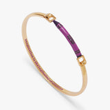 Crayola Royal Purple Crayon Tension Bangle - Aaria Tees Aaria Tees
