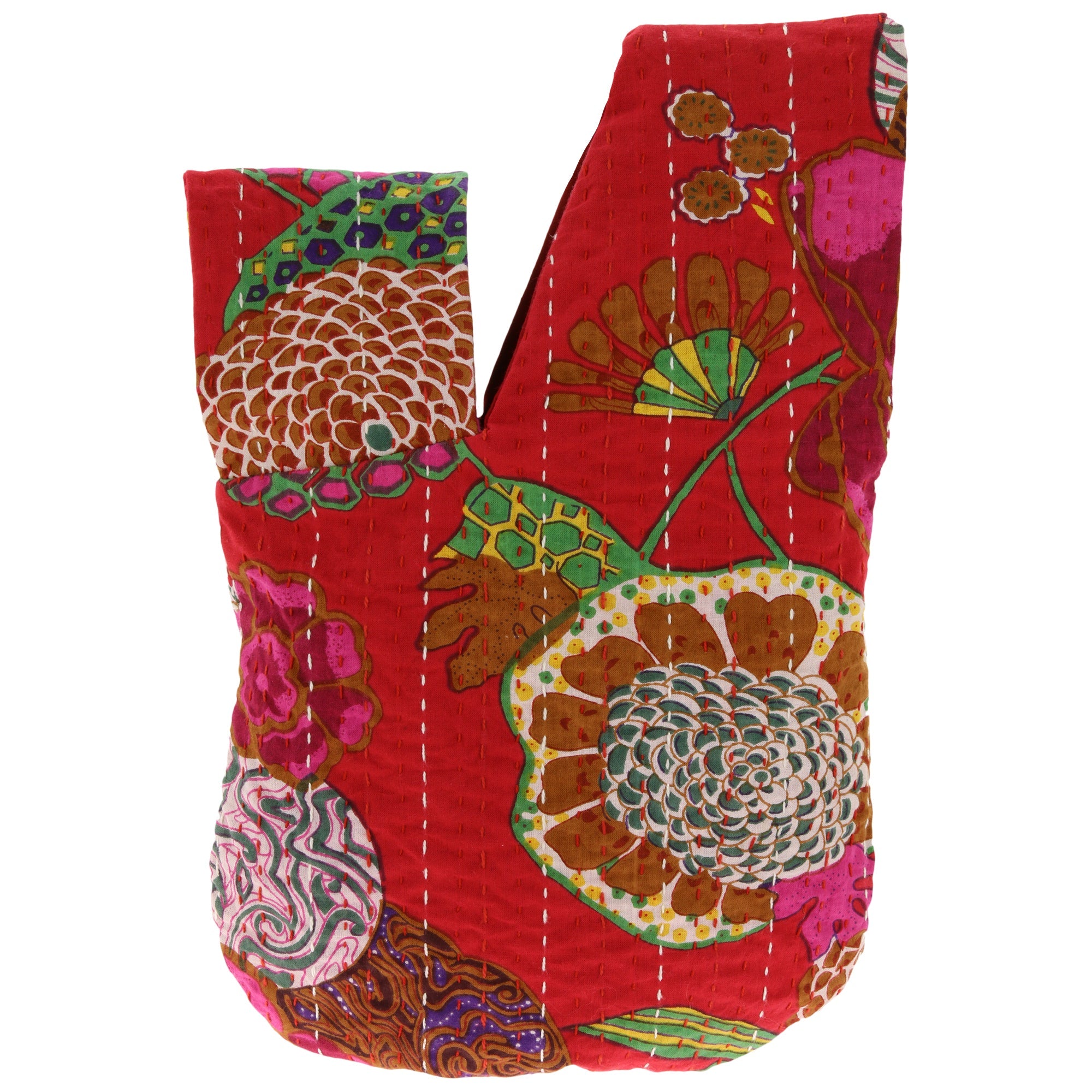 Hand Stitched Kantha Wristlet - Aaria Tees Aaria Tees