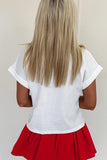 White Party in the USA Graphic T Shirt Aaria Tees