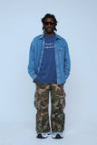 Friends In High Places (Navy - Oversize Shirt) - Aaria Tees Aaria Tees