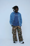 Friends In High Places (Navy - Oversize Shirt) - Aaria Tees Aaria Tees