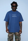Friends In High Places (Navy - Oversize Shirt) - Aaria Tees Aaria Tees