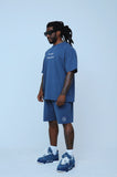Friends In High Places (Navy - Oversize Shirt) - Aaria Tees Aaria Tees