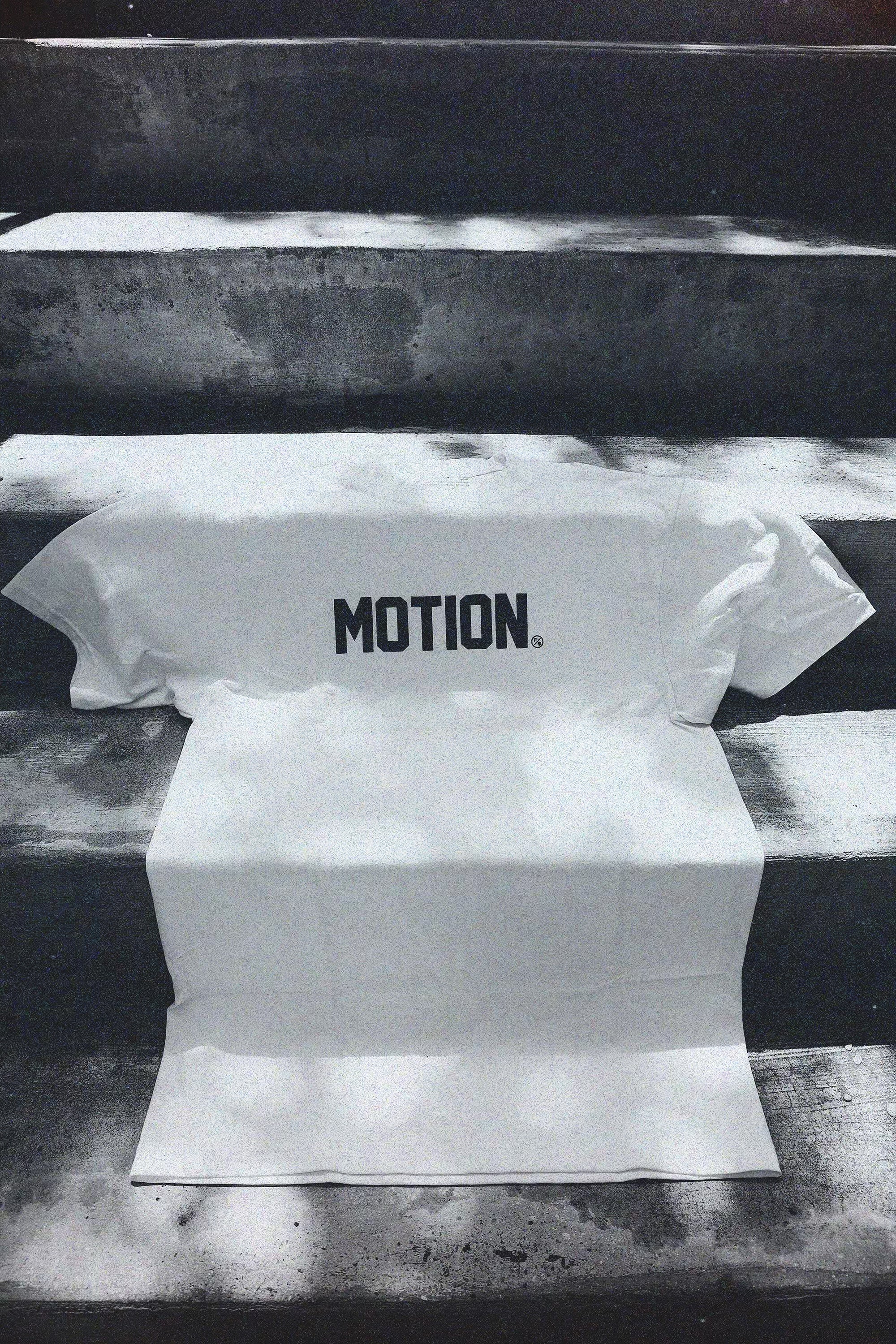 Motion (White) - Aaria Tees Aaria Tees
