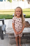 S'more to Love (Short PJ Set) - Pink - Aaria Tees Aaria Tees