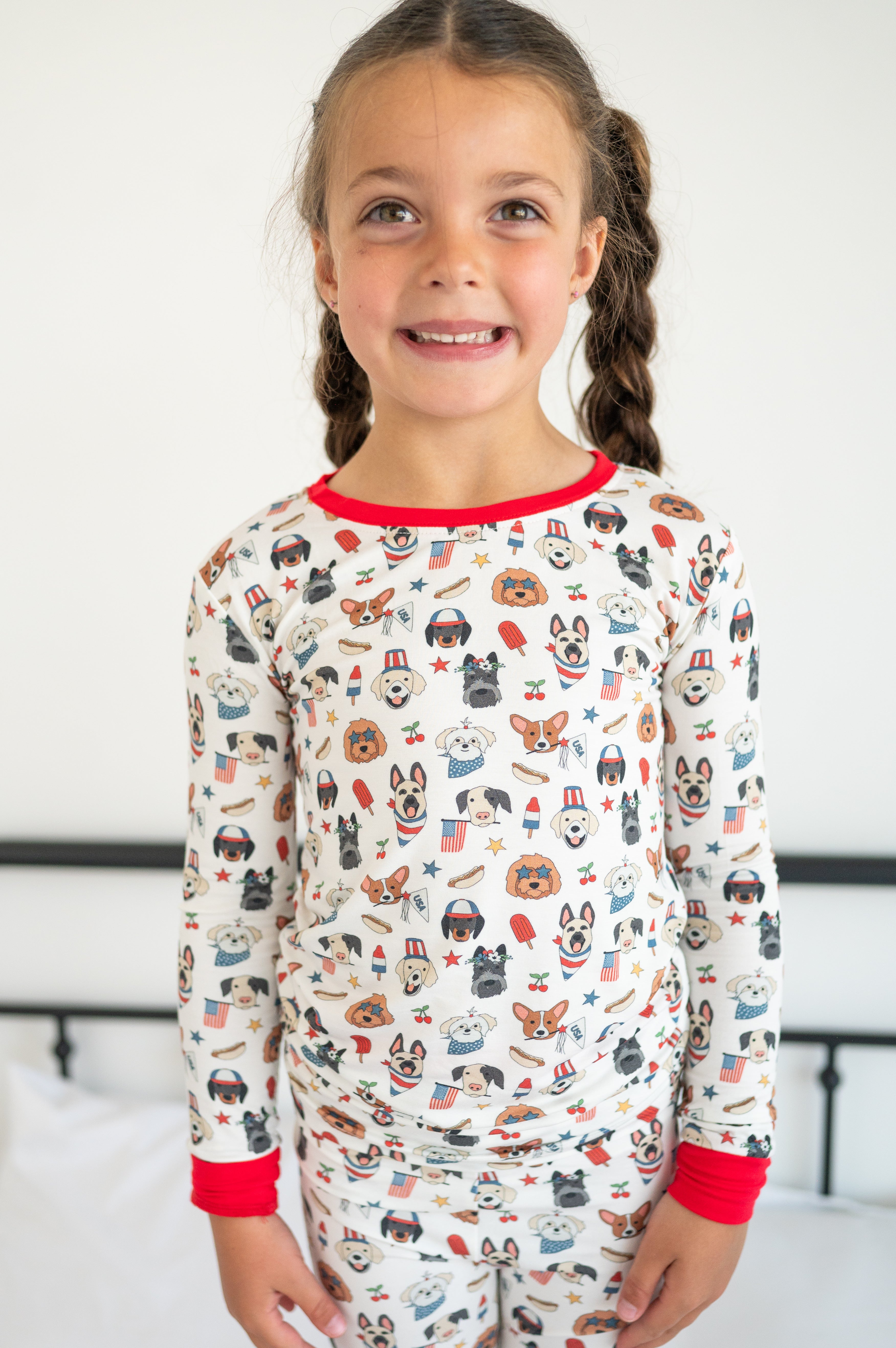 Freedom Dogs (Long Sleeve PJ) - Aaria Tees Aaria Tees